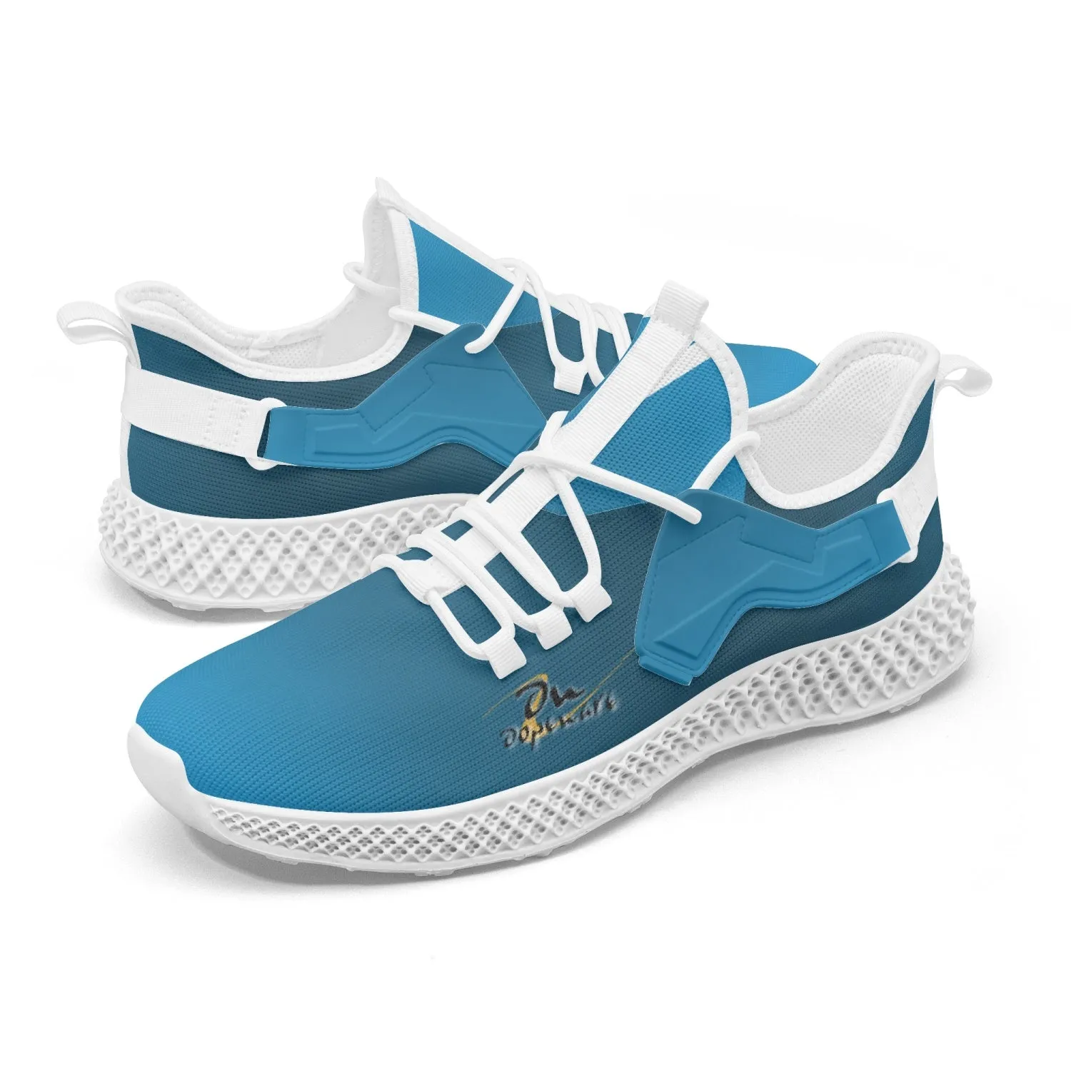 364.  Net Style Mesh Knit Sneakers