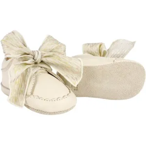 Baby Lahna Cream Leather Pre Walker Shoes