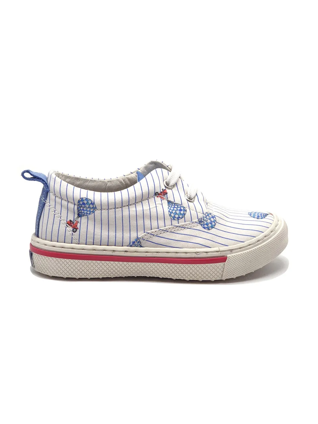 Baby's shoe sneaker for Boy-SKY LINE white