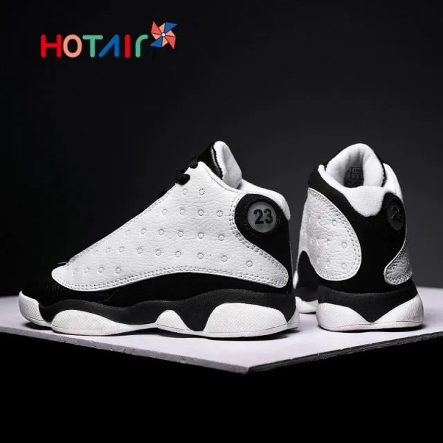 Boys Girls sneakers shockproof Kids sport shoes boy non-slip basketball shoes