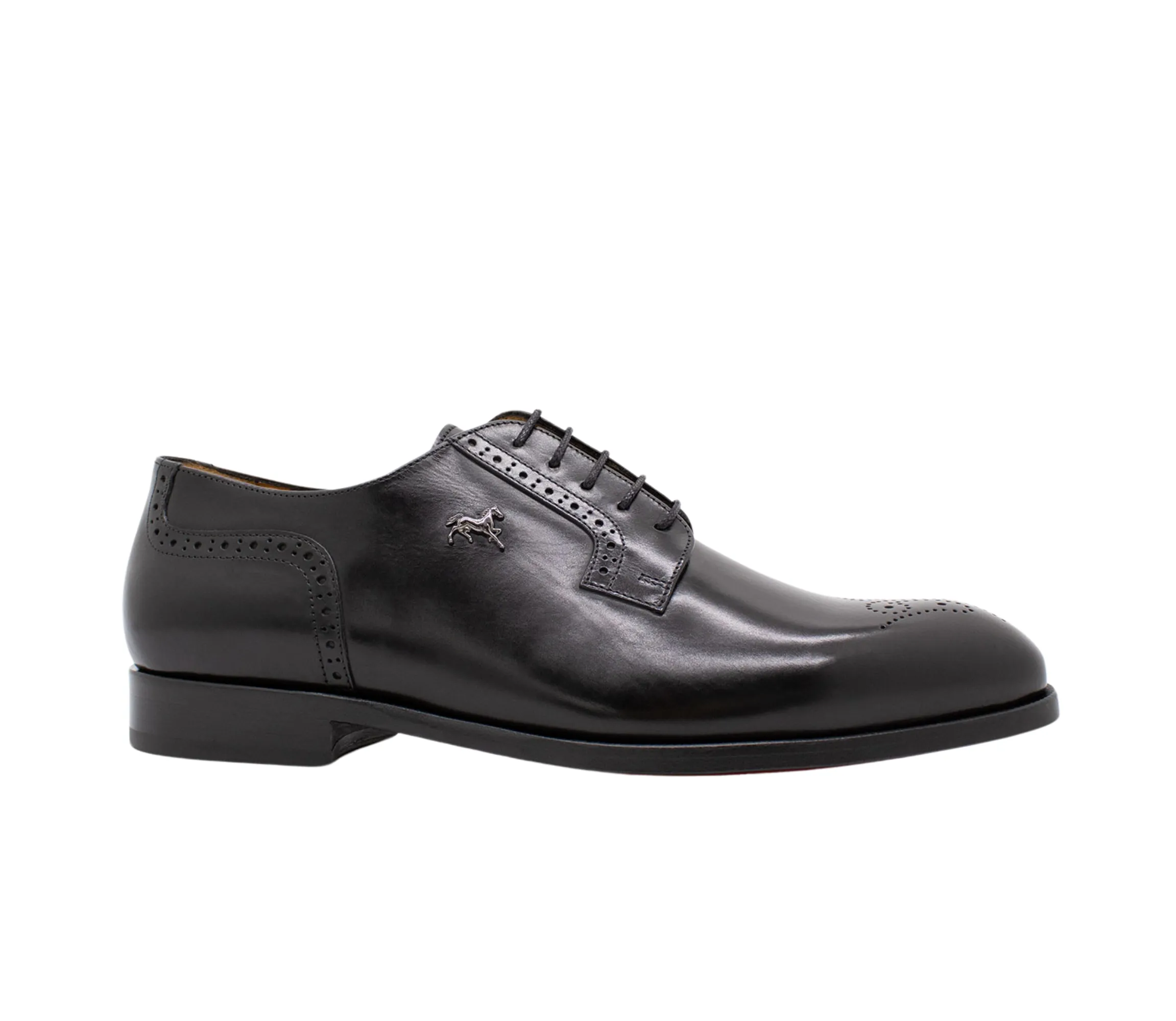 Cavalo Lusitano Leather Derby Brogue Shoes