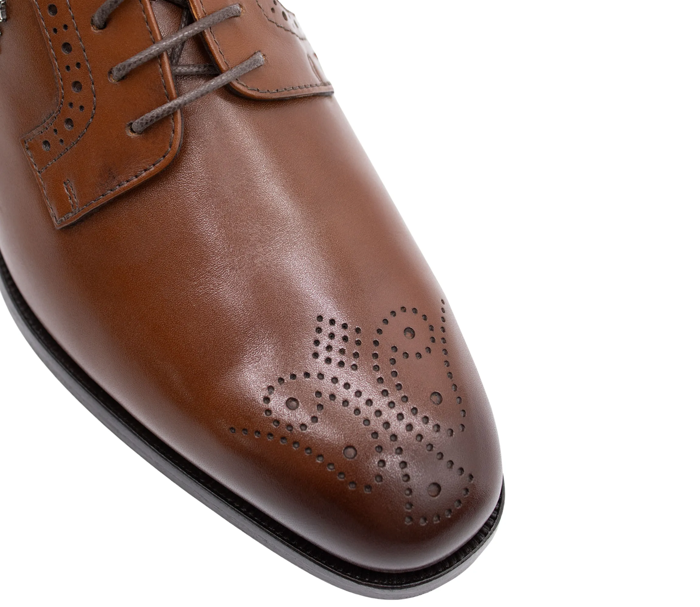 Cavalo Lusitano Leather Derby Brogue Shoes