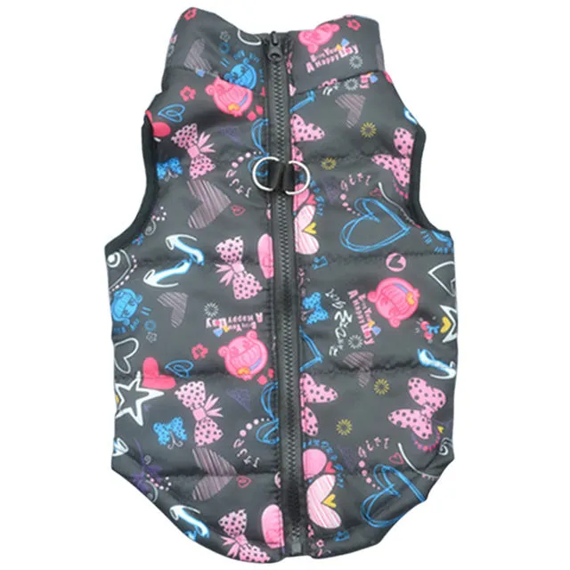 Coat Jacket For Small Dog Windproof Winter Pet Dog Coat