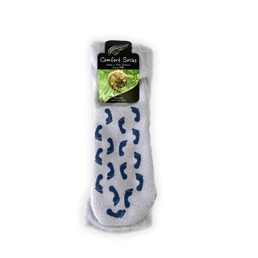 Comfort Socks w/Non Slip Tread