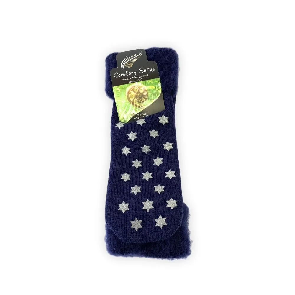 Comfort Socks w/Non Slip Tread