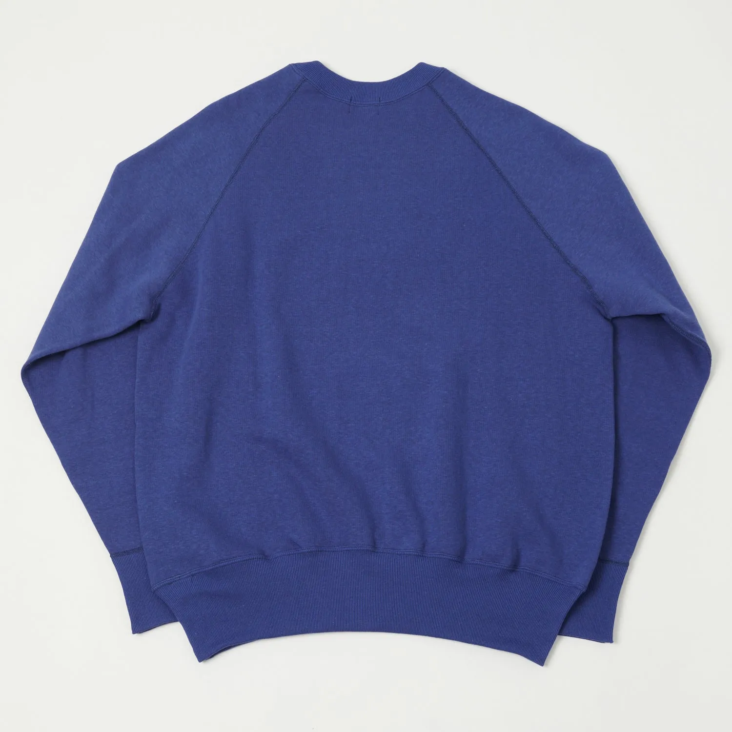 Denime Lot. 261 4-Needle Raglan Sweatshirt - Blue