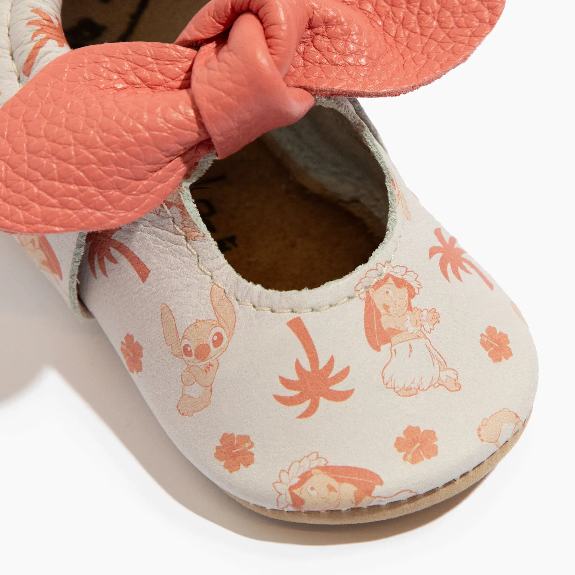 Disney Lilo Beachy Knotted Bow Baby Shoe