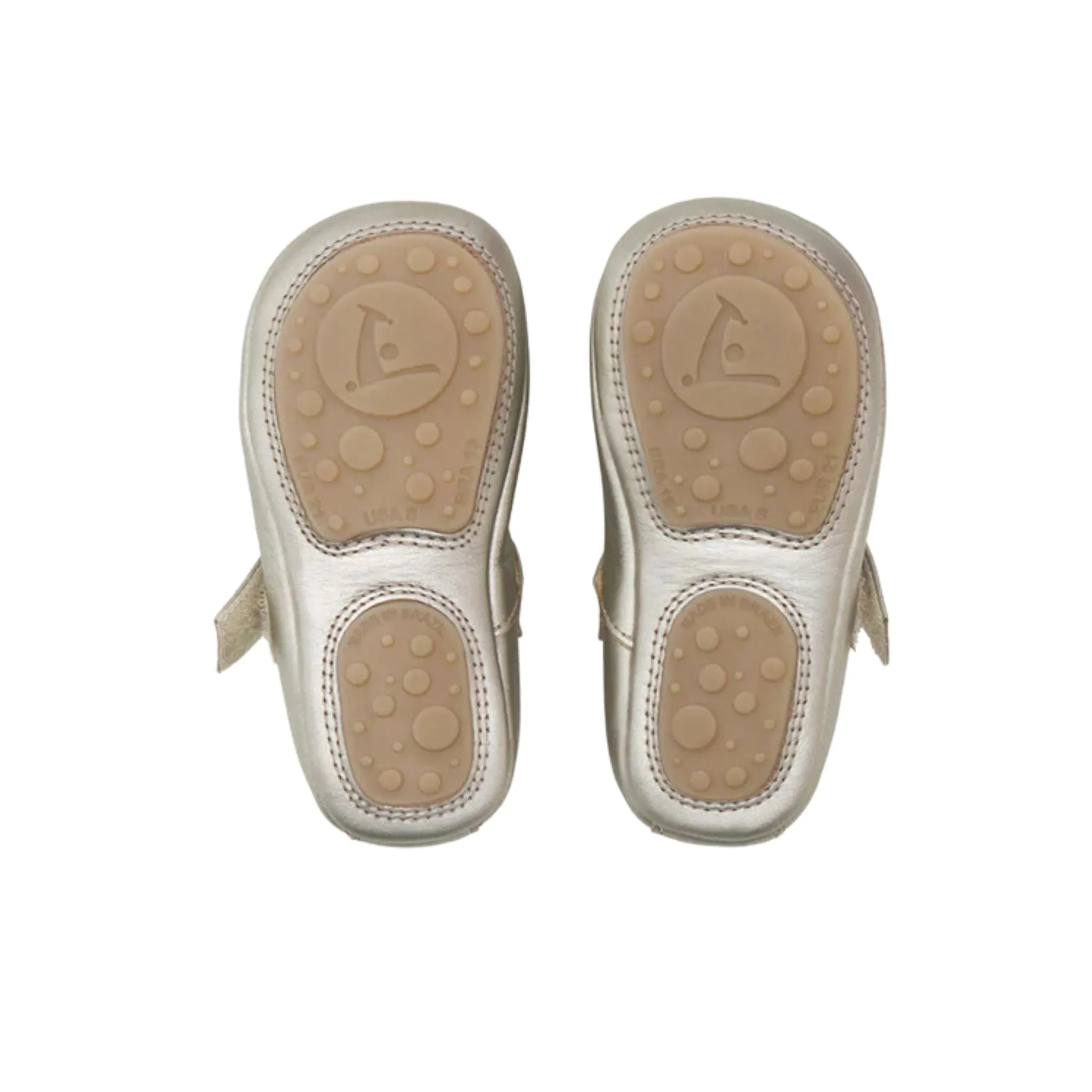 Dolly Mary Janes - White Gold (Baby)