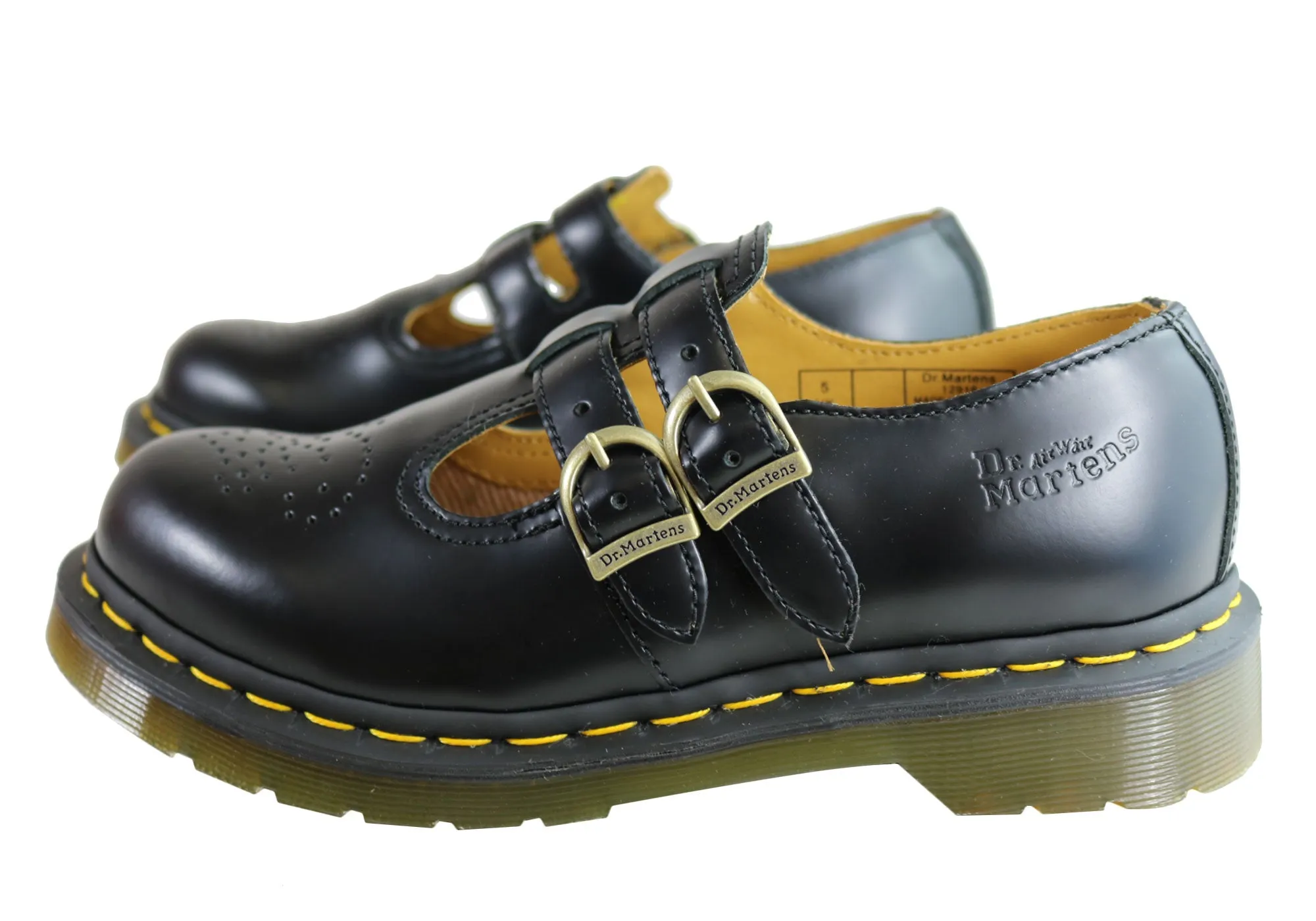 Dr Martens Womens 8065 Mary Jane Comfortable Leather Shoes