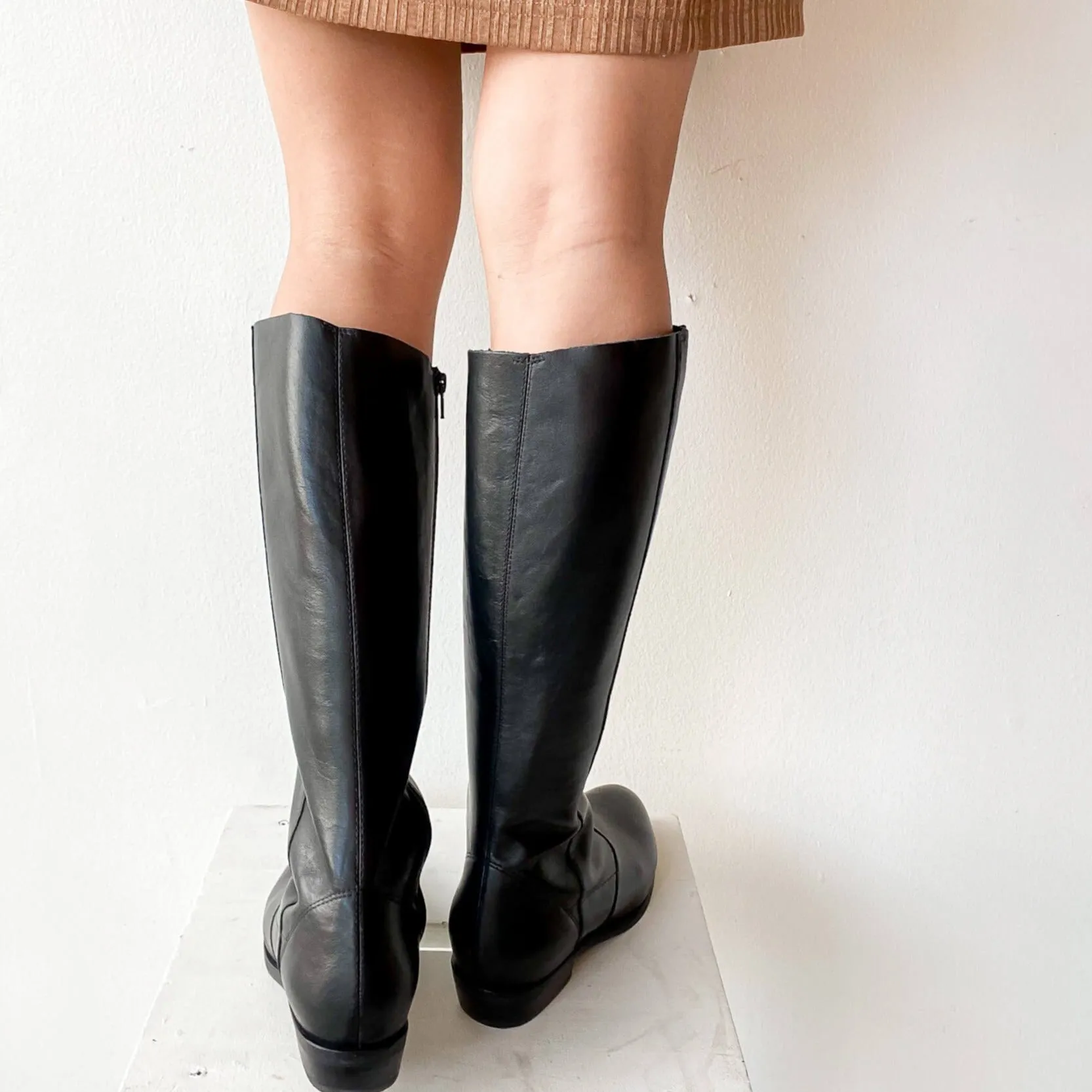 FW22 76922-2 | Ryo- Classic Leather Long Boots | Yuko Imanishi 