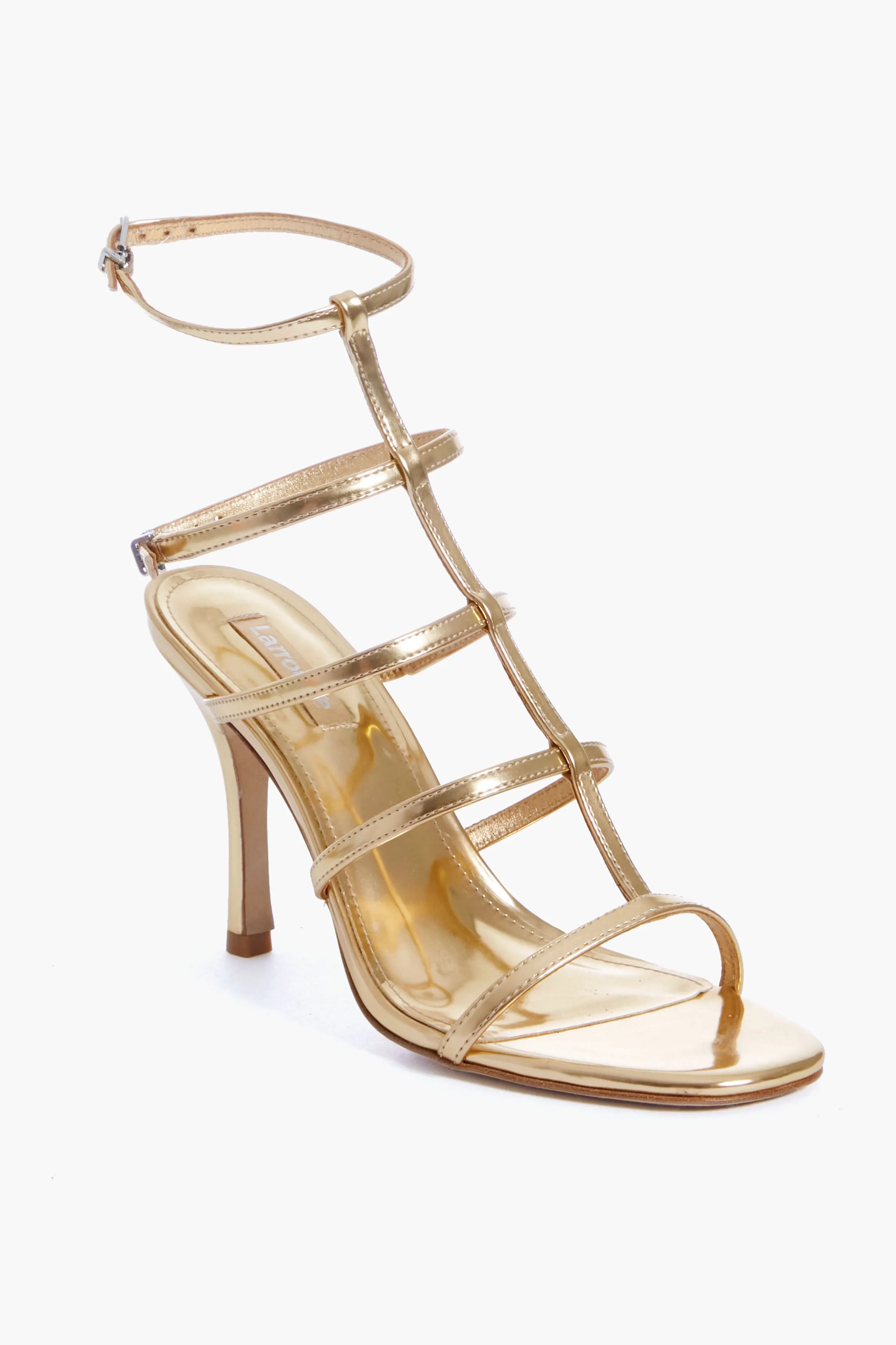 Gold Specchio Serena Sandals