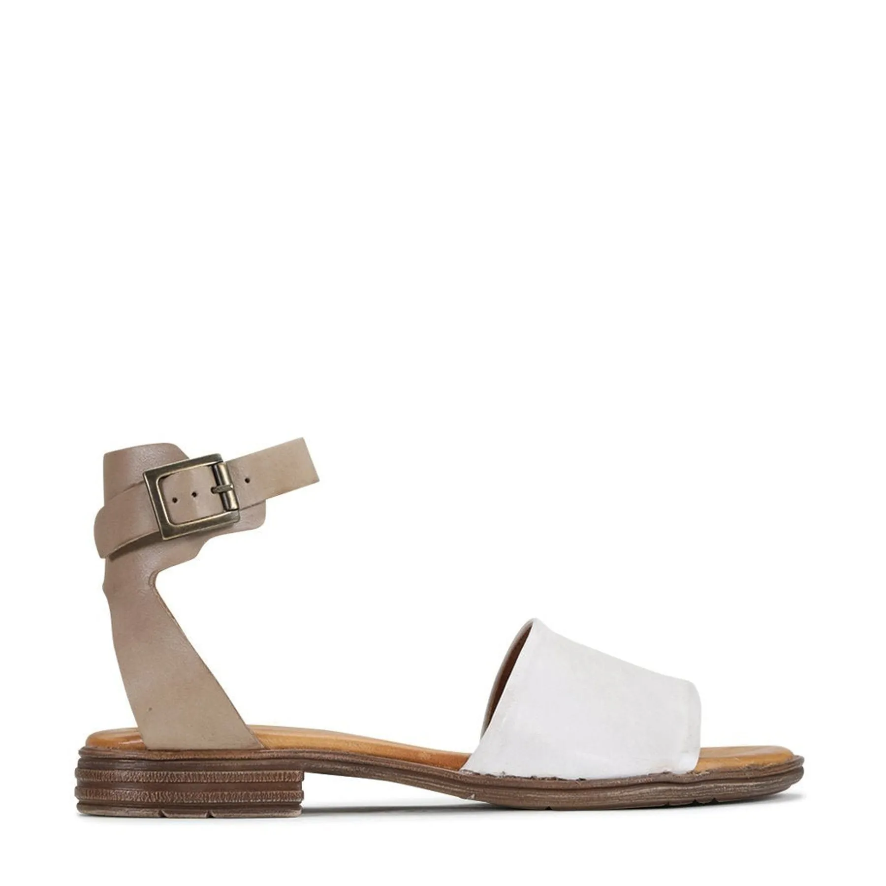 ILOS ANKLE STRAP. LEATHER SANDALS