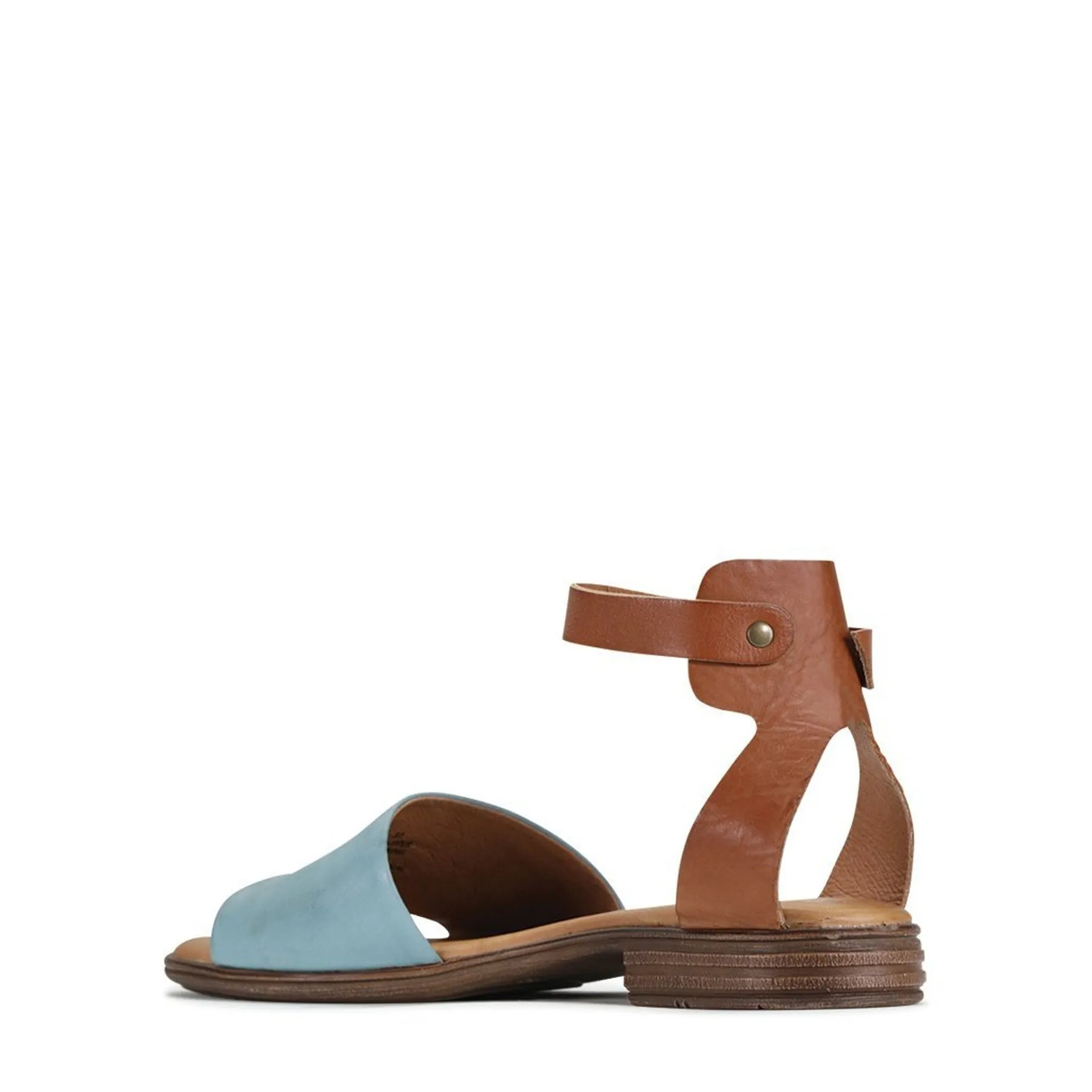 ILOS ANKLE STRAP. LEATHER SANDALS