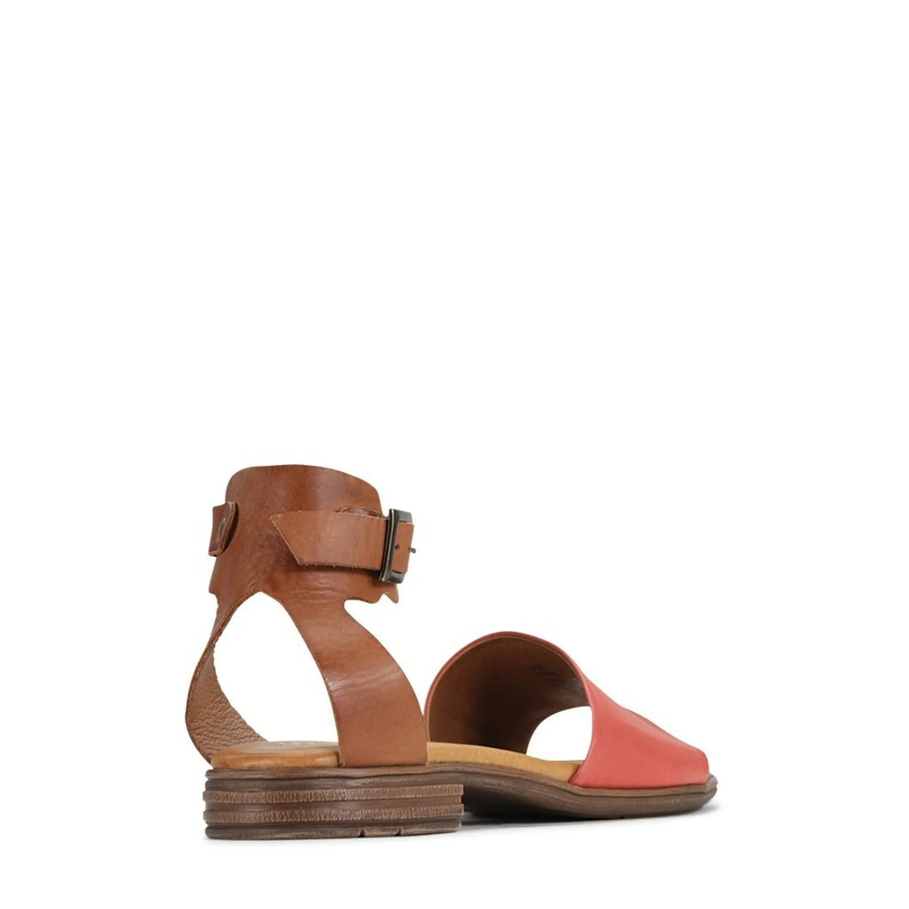 ILOS ANKLE STRAP. LEATHER SANDALS