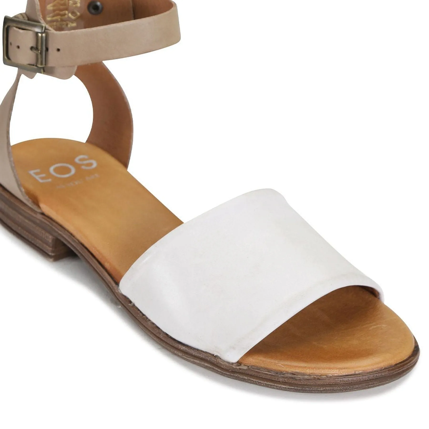 ILOS ANKLE STRAP. LEATHER SANDALS