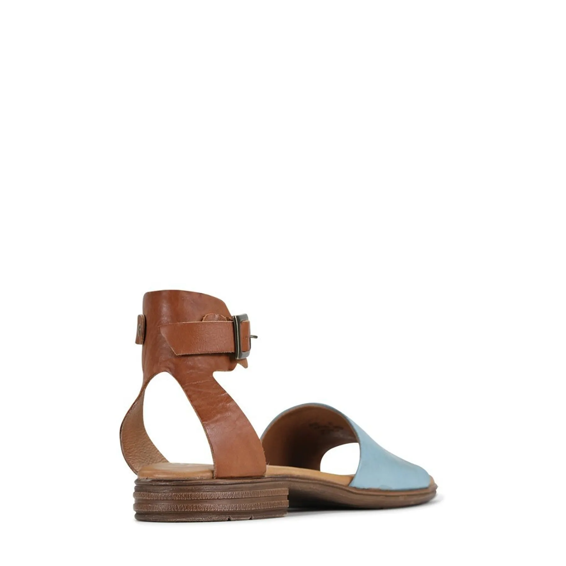 ILOS ANKLE STRAP. LEATHER SANDALS