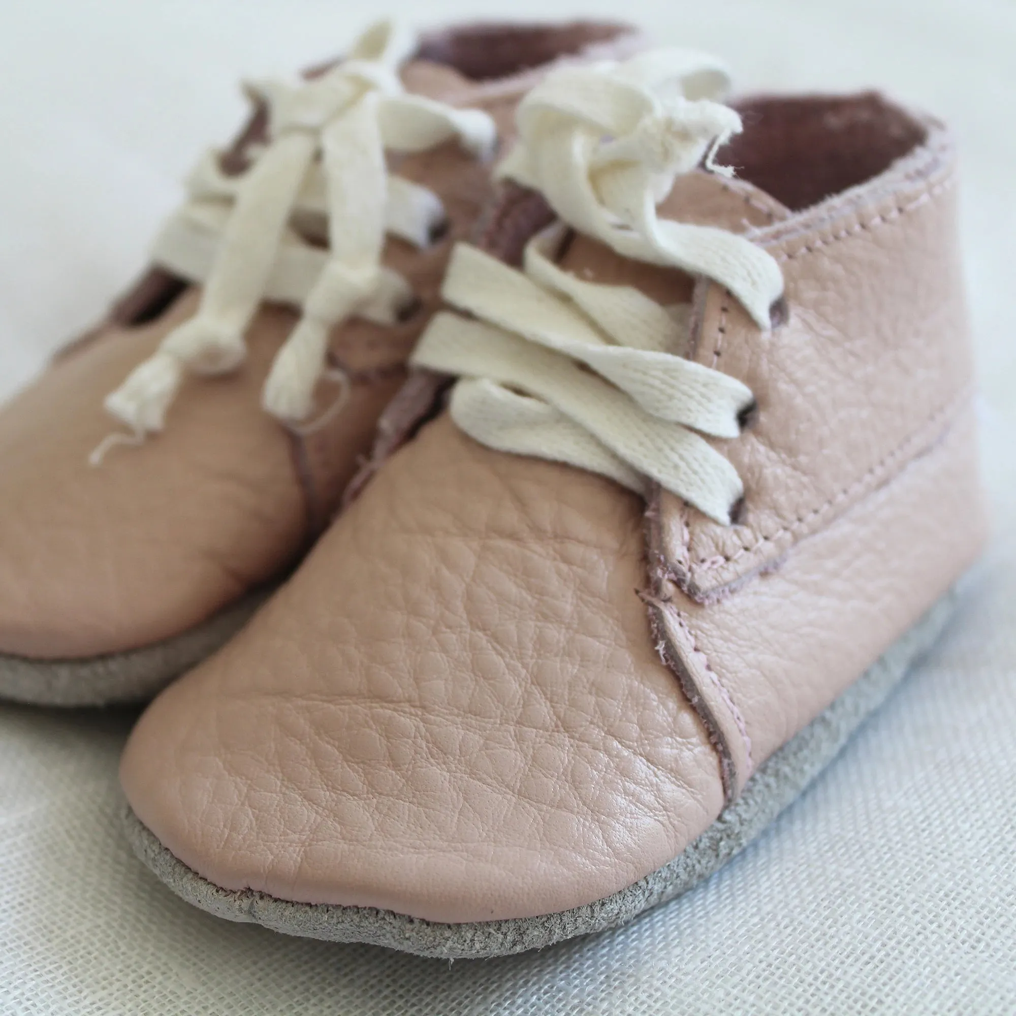 Lace Up Soft Sole Baby Shoes