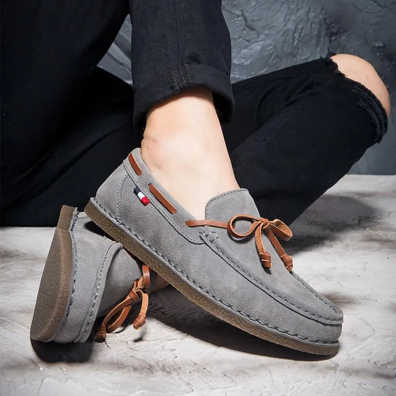 Luxury Genuine Leather Boat Shoes - 3 Colors