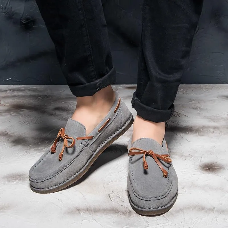 Luxury Genuine Leather Boat Shoes - 3 Colors