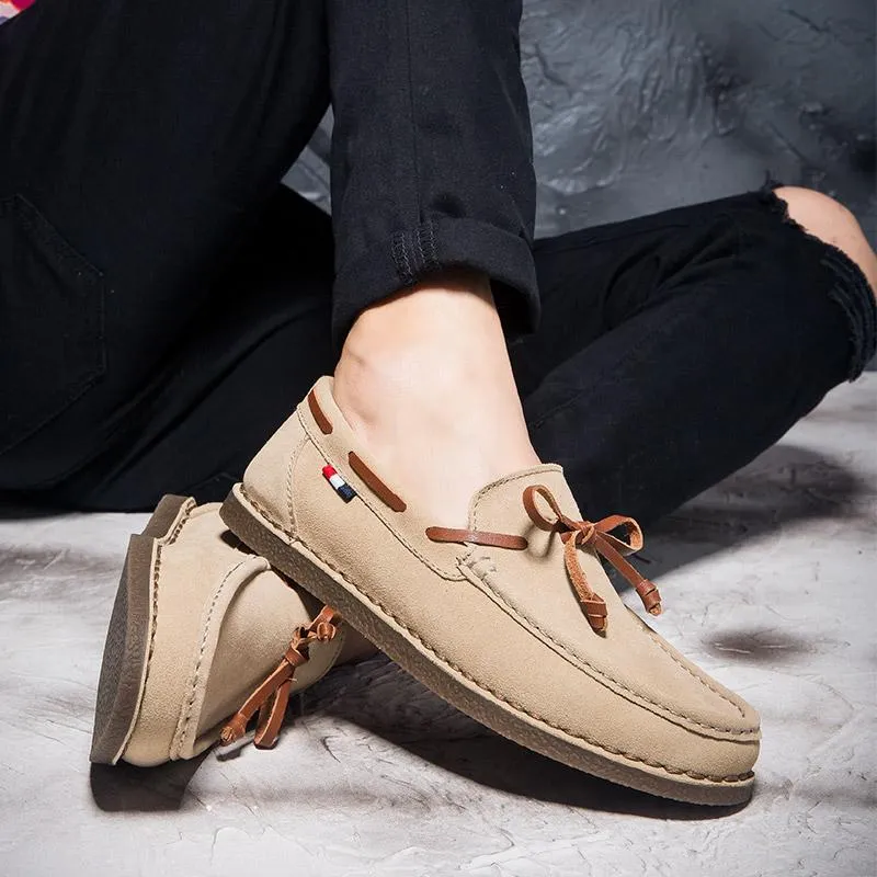 Luxury Genuine Leather Boat Shoes - 3 Colors