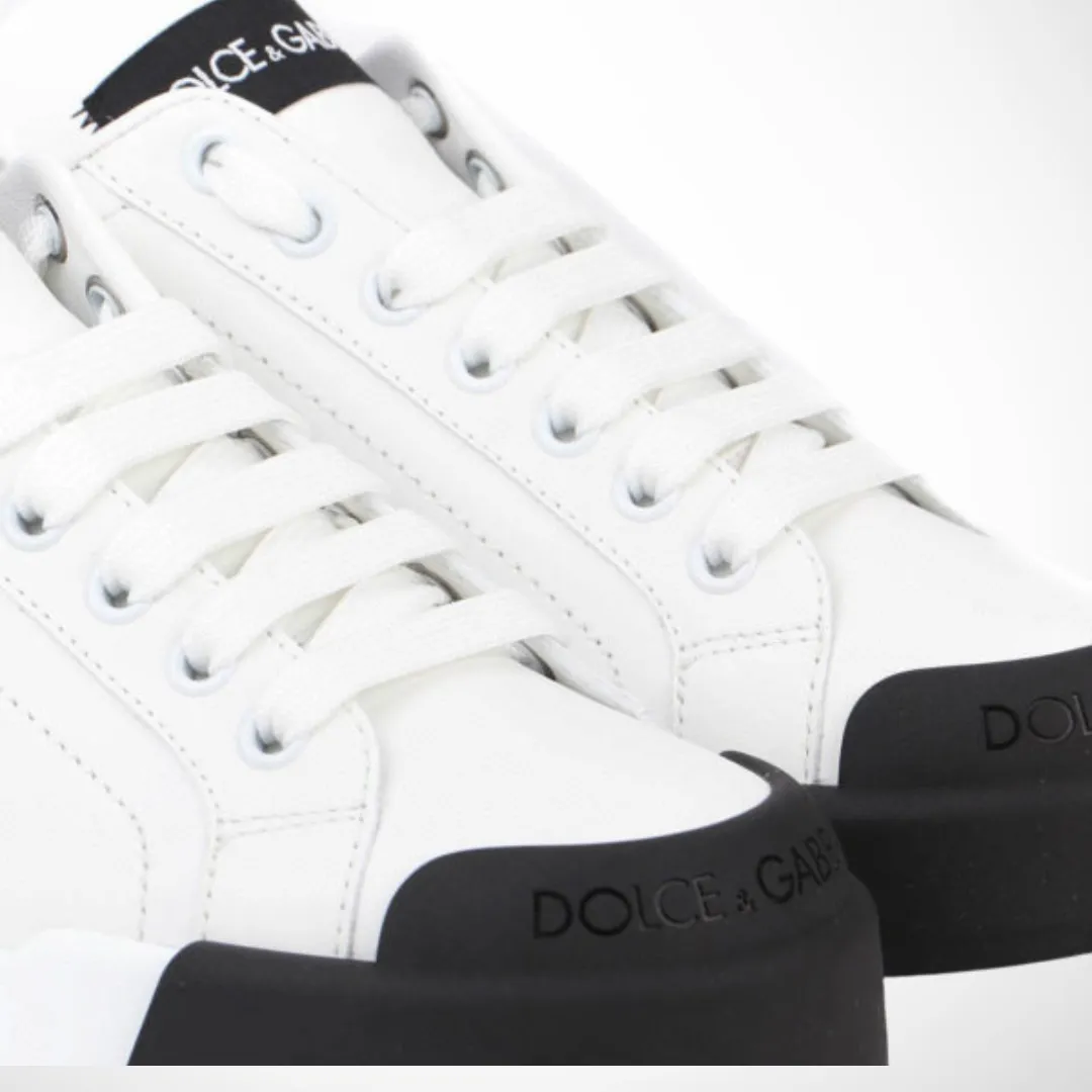 Men Portofino Logo D&G (White & Black)