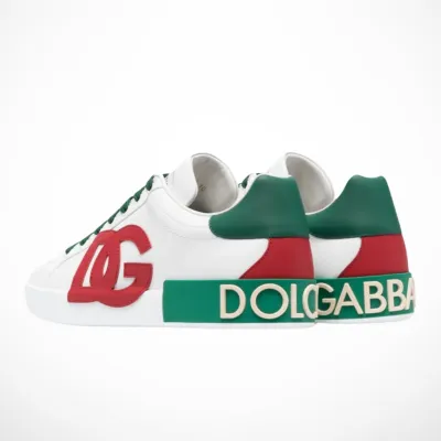 Men Portofino Logo D&G (White & Green)