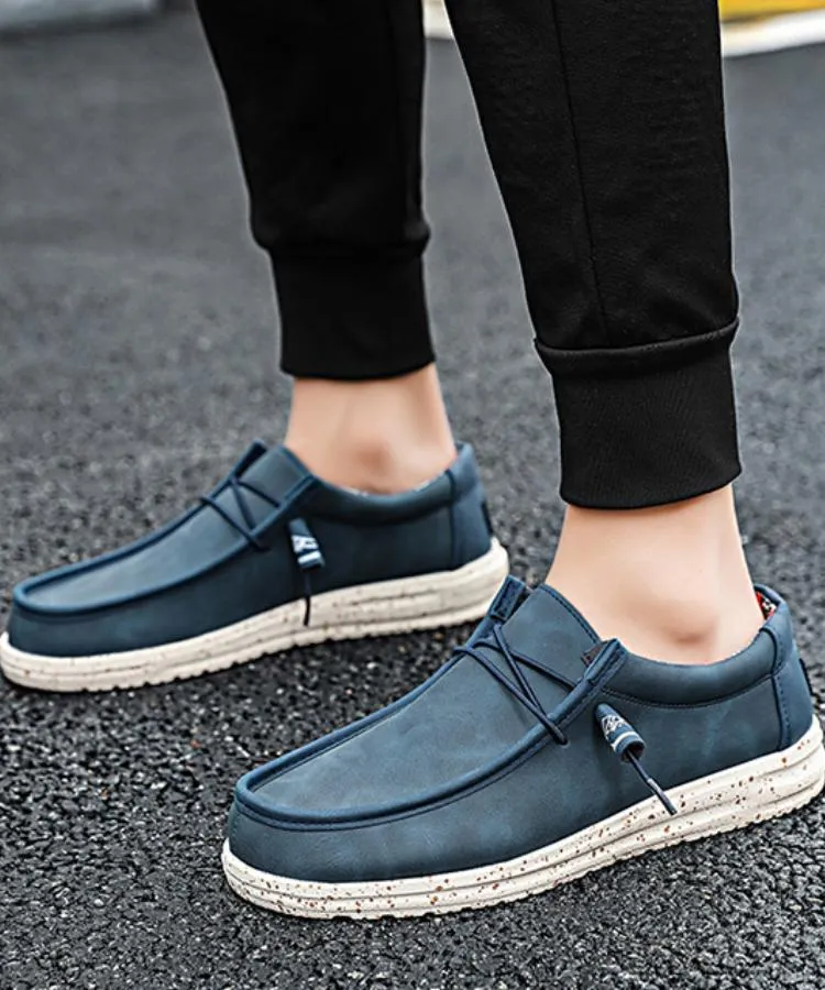 Men's Comfortable Lightweight Slip On Loafer Shoes