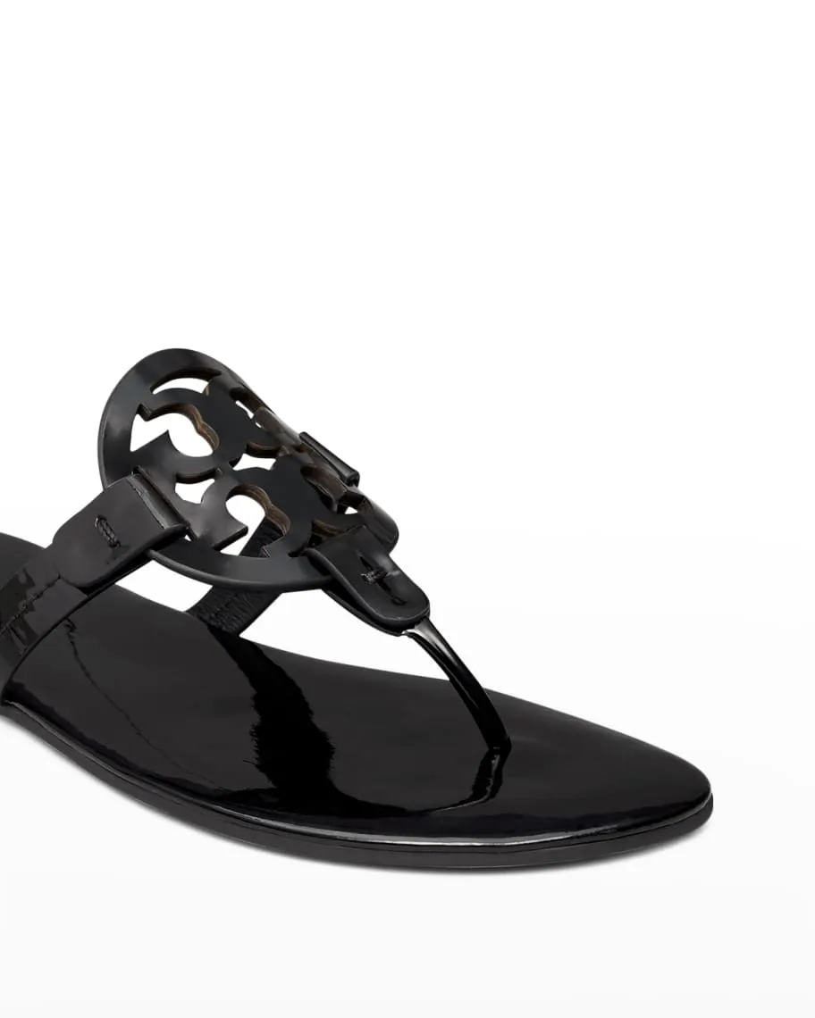 Miller Tory Burch Soft Patent Leather Sandals