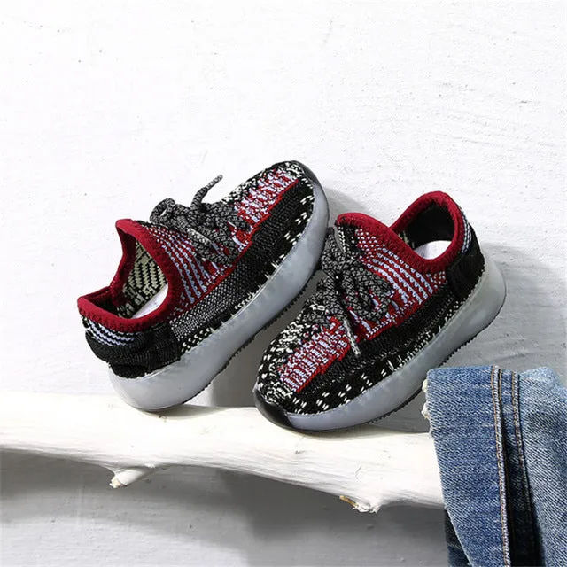 MOF Kids infant toddler shoes spring summer breathable mesh sneakers