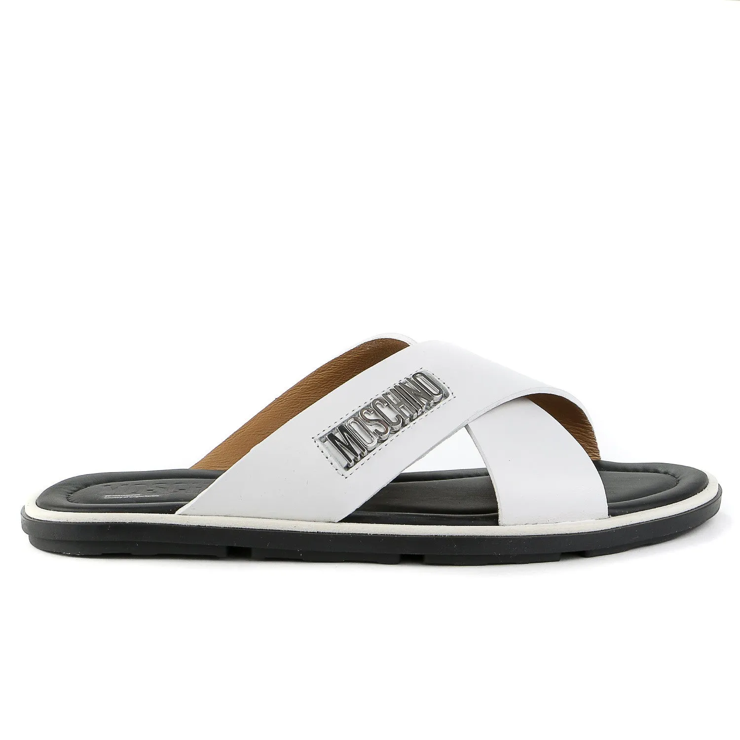 Moschino Vit. Bost Fashion Sandals - Nero - Mens