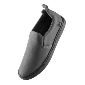 Neeman's Classic Slip-On Shoes for Men | Pebble Grey | Organic Cotton | Comfortable & Light-Weight