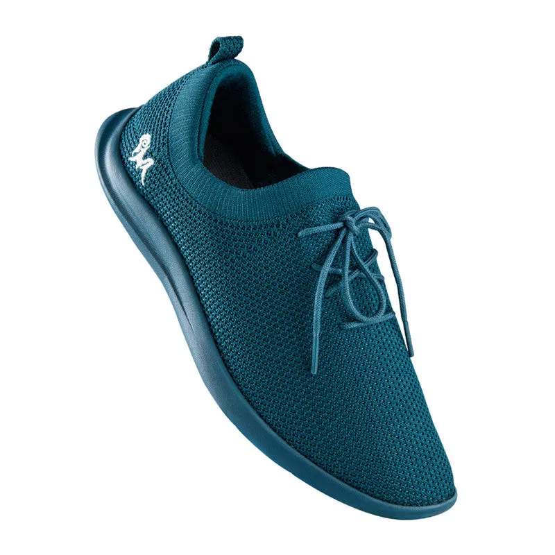 Neeman's ReLive Knit Sneakers for Men | Deep Teal | Light-Weight & Comfortable