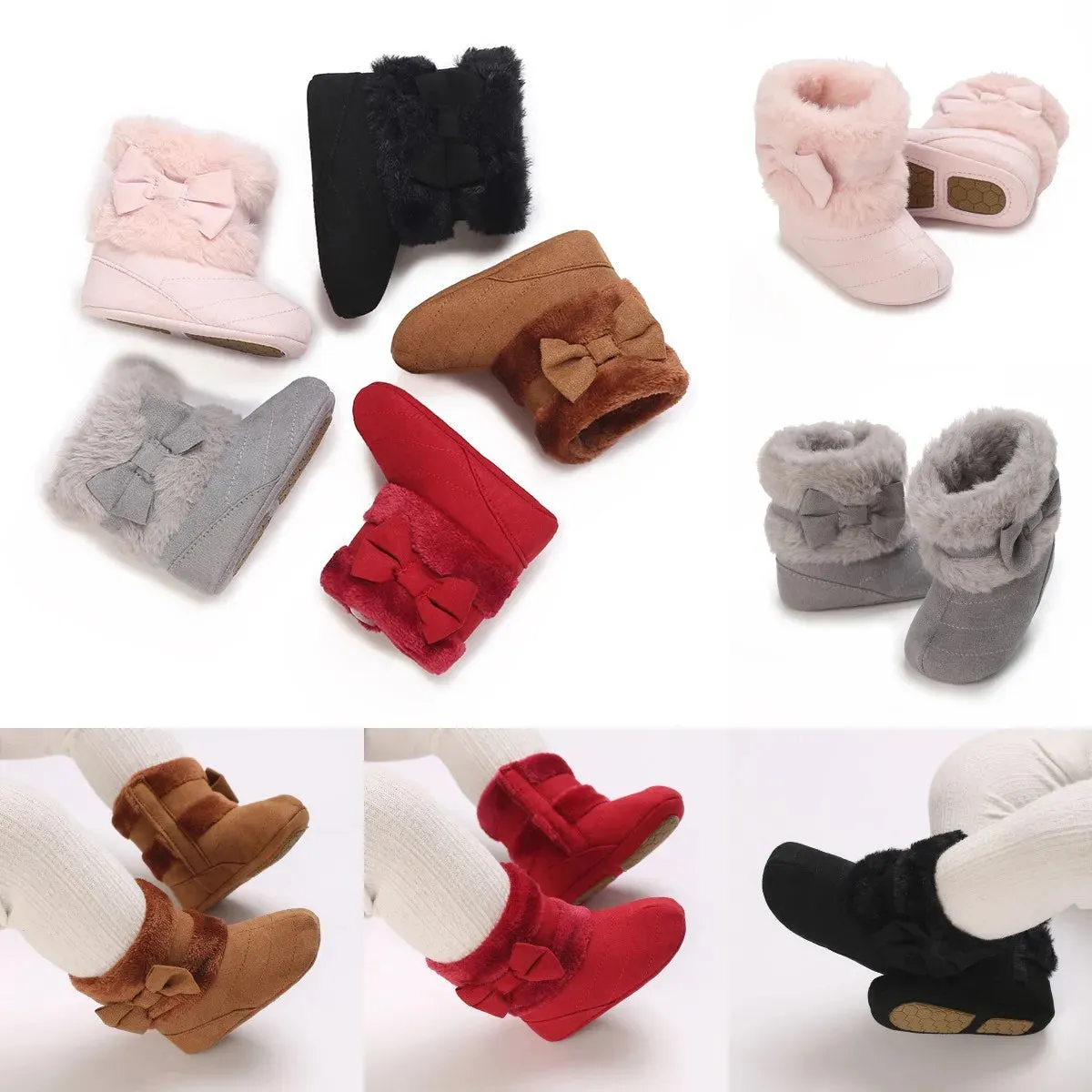 Non-slip Cotton Booties