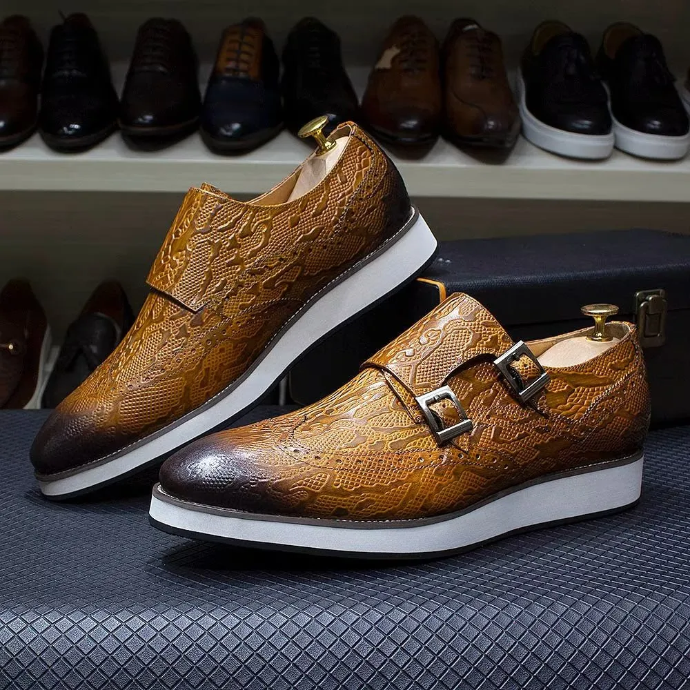 Opulent Brogue Wedding Oxford Shoes