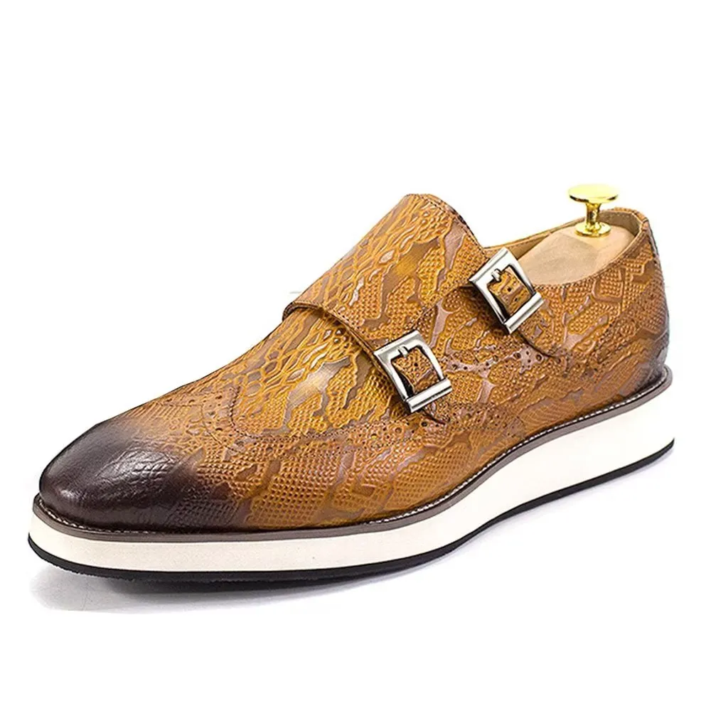 Opulent Brogue Wedding Oxford Shoes