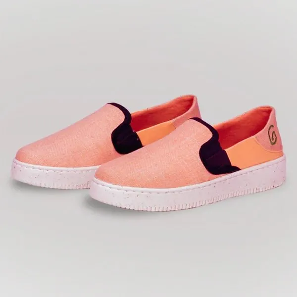 Peach Blossom Women's Slip-On Shoes