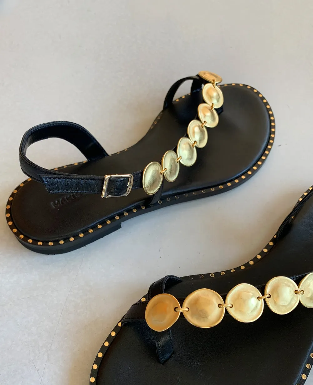 SANDALS "ALYSIDA" BLACK