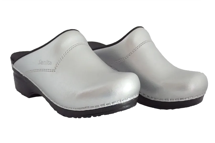 Sanita San Flex comfortable clogs - Silver