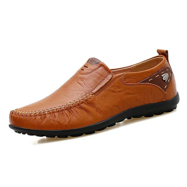 Soft Leather Casual Handmade Comfortable Loafers