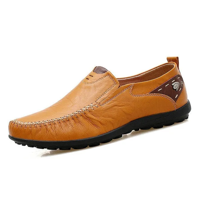 Soft Leather Casual Handmade Comfortable Loafers