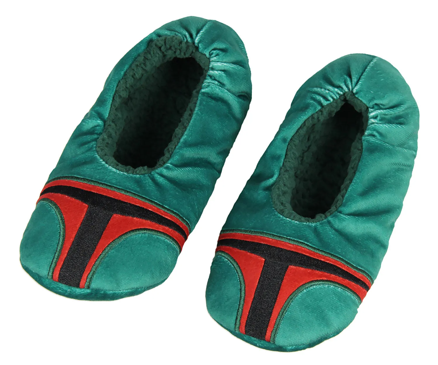 Star Wars Boba Fett Slippers Embroidered Helmet Slipper Socks No-Slip Sole