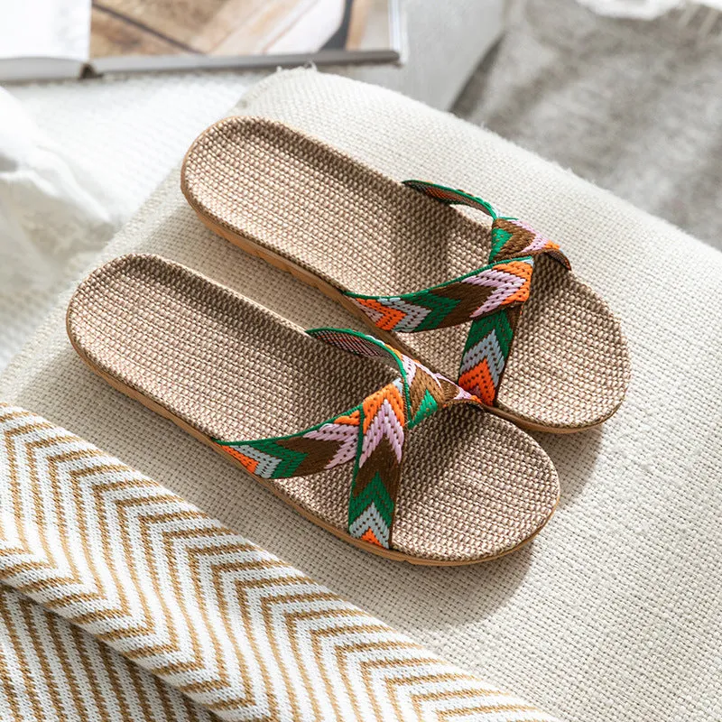 Summer Casual Non-slip Ladies Mule Beach Soft Bottom Flat Sandals