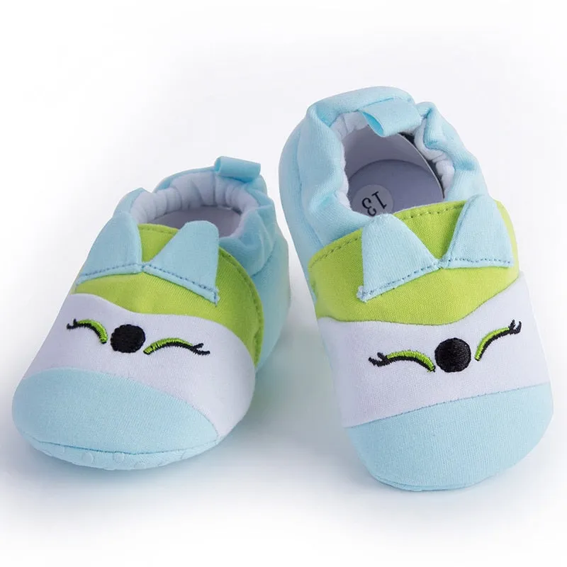 Unisex Cotton Anti-Slip Sole Soft Shoes For Toddlers