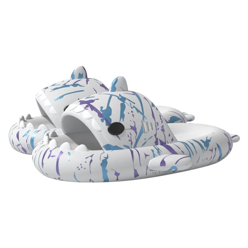 Warm and Comfortable Home and Bedroom Cute Shark Slippers