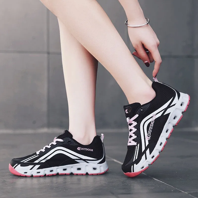 Women's Cushioning Non-slip Breathable Tennis Sneakers 9.99