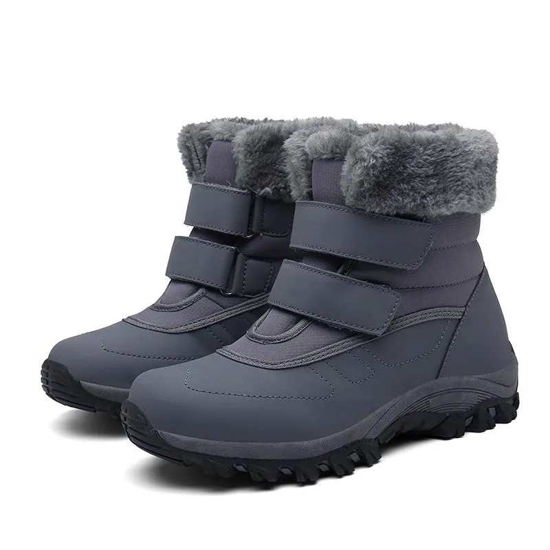 Women's winter thermal plush anti-skid comfortable snow boots