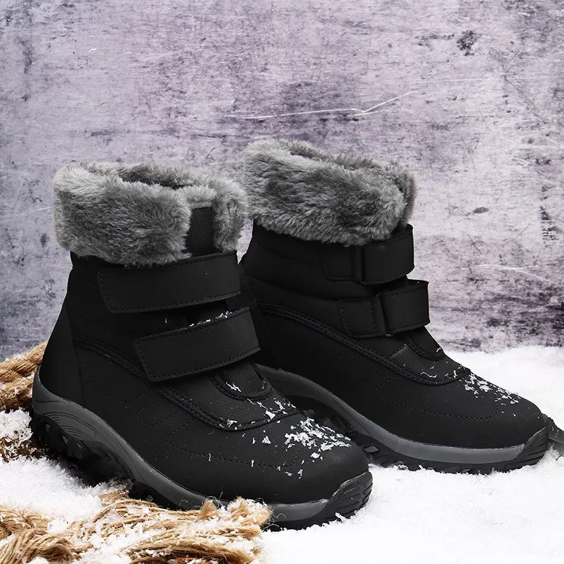 Women's winter thermal plush anti-skid comfortable snow boots