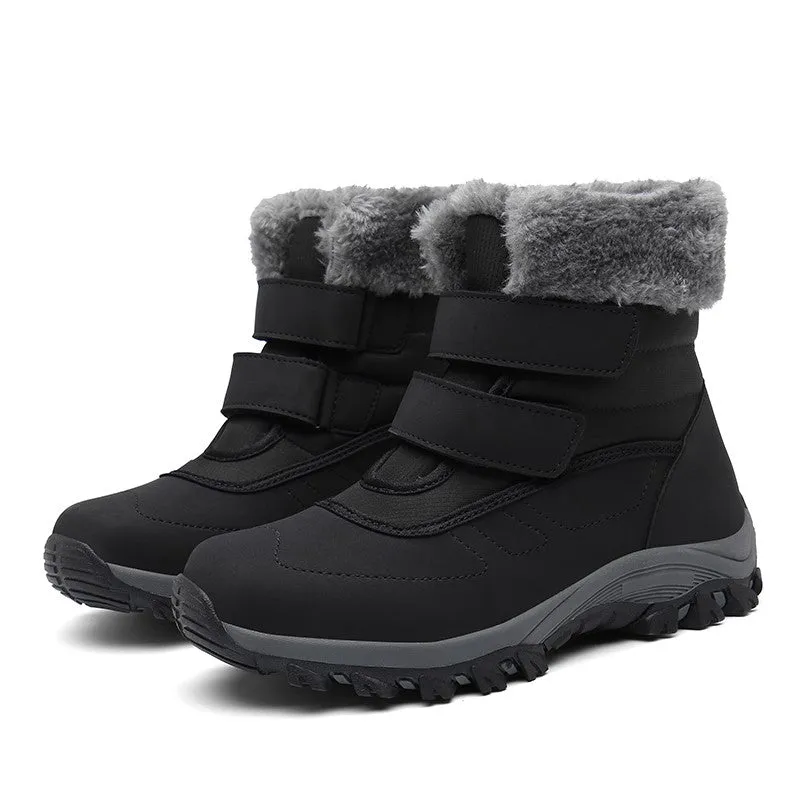 Women's winter thermal plush anti-skid comfortable snow boots