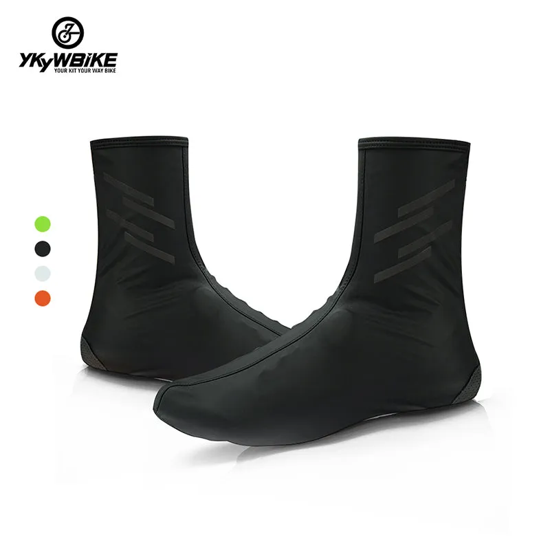 YKYW MTB Cycling Pro Team & Classic Shoes Covers Winter 10-20°C Ultra-high-tech Rainproof Windproof Keep Warm Reflective Breathable Resilient 4 Colors