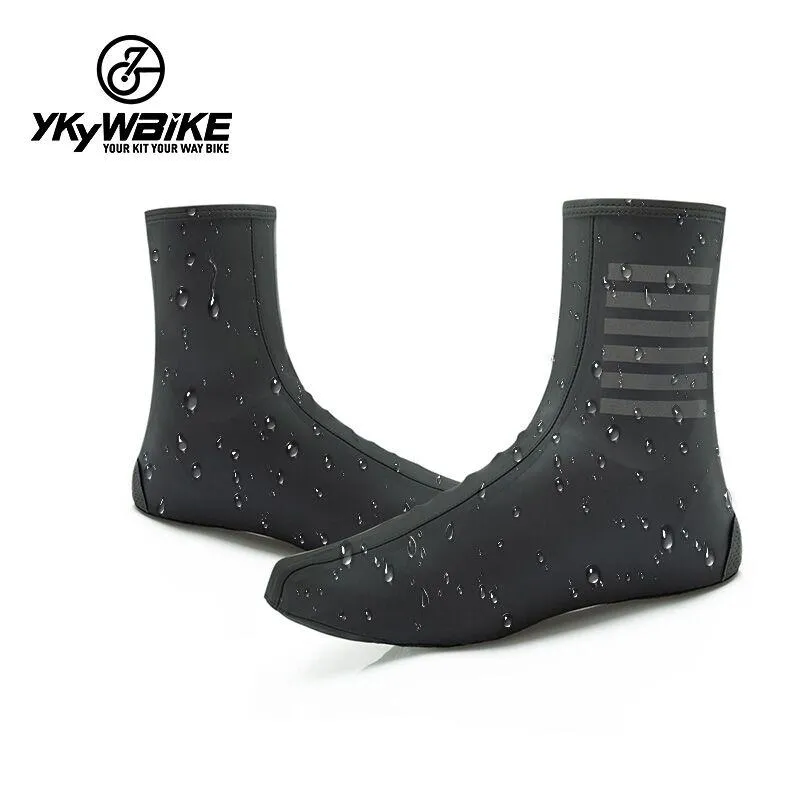 YKYW MTB Cycling Pro Team & Classic Shoes Covers Winter 5-20°C Ultra-high-tech Rainproof Windproof Keep Warm Reflective Breathable Resilient 2 Colors